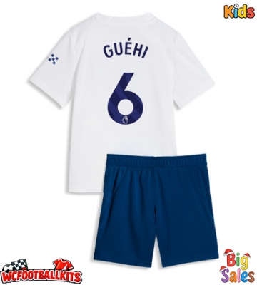 Manchester City Marc Guehi #6 Replica Third Stadium Kit for Kids 2026-27 Short Sleeve (+ pants)